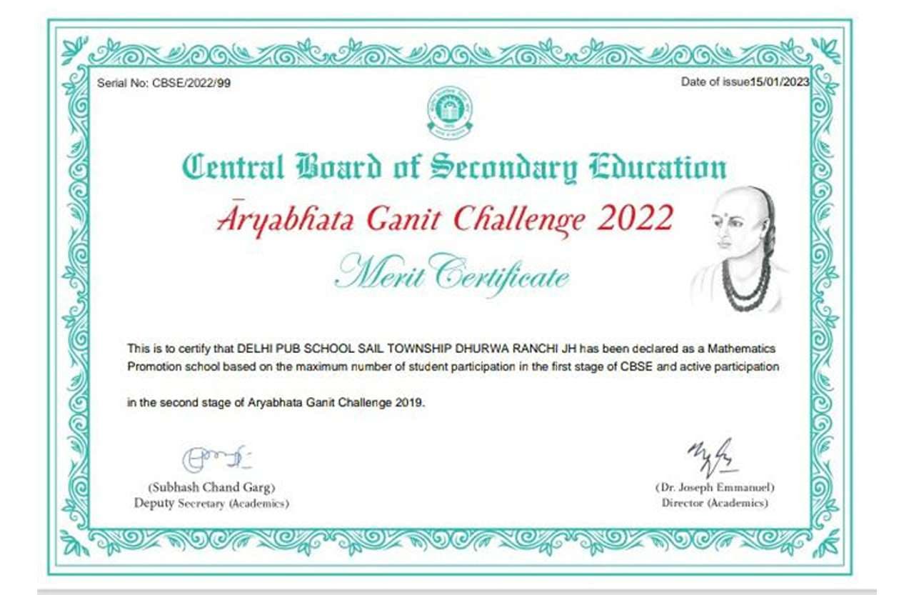 Aryabhata Ganit Challenge 2022