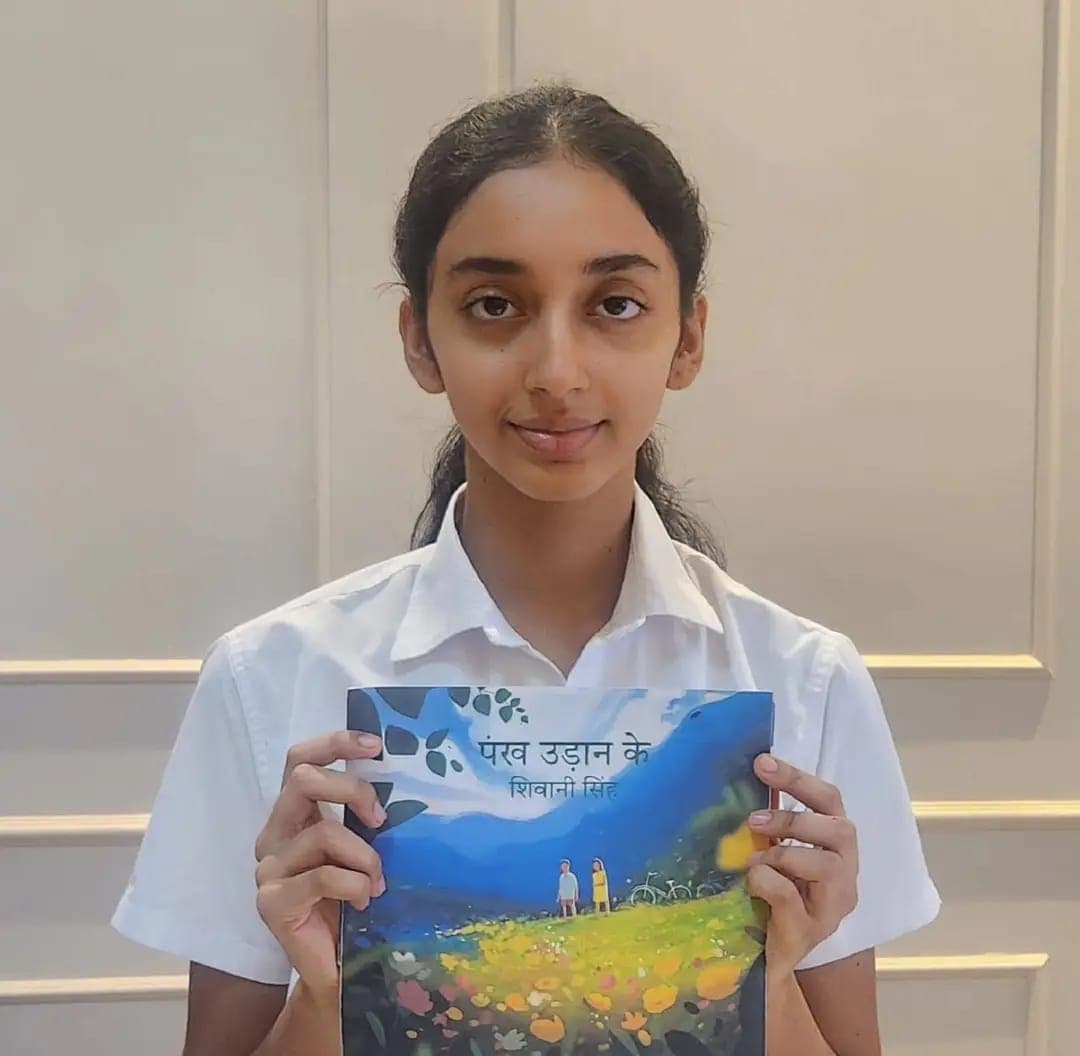 DPS Ranchi's Shivani Singh Shines Nationally, Only Jharkhand Winner in CBSE Budding Authors Contest