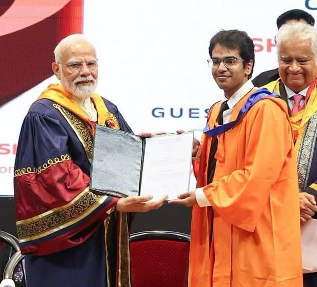 DPS Ranchi Alumnus Aditya Prakash Honoured with President’s Gold Medal at IIT Delhi Convocation