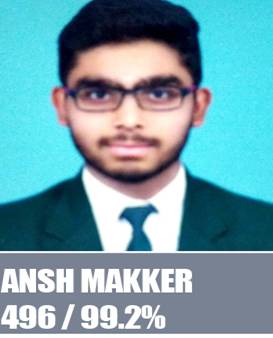 Class XII Topper