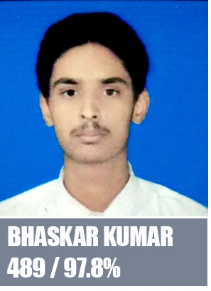 Class XII Topper